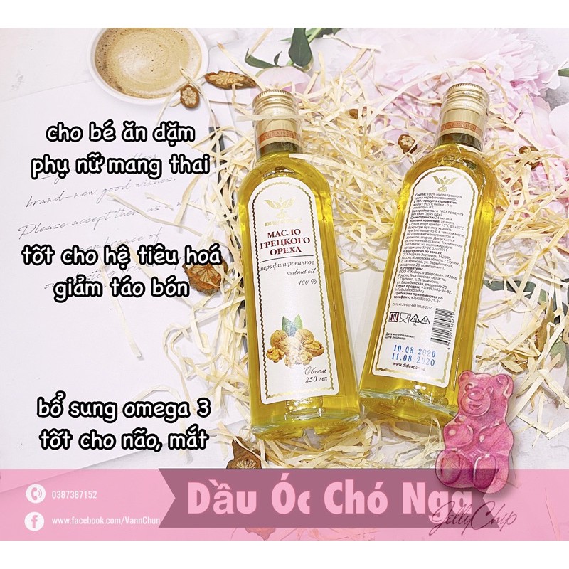 DẦU ÓC CHÓ ORGANIC