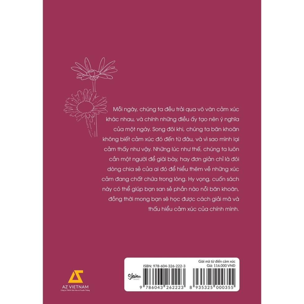 Sách Giải Mã Từ Điển Cảm Xúc - AZVietNam