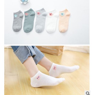 Vớ ngắn nữ mèo -set 5 đôi