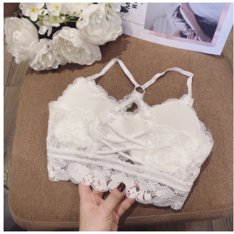 Hàng cao cấp - Áo bra ren hoa đệm bàn tay nâng ngực MS1013