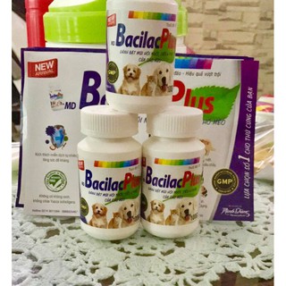 Bột ăn liền Bacilac Plus khử mùi hôi phân và nước tiểu chó mèo