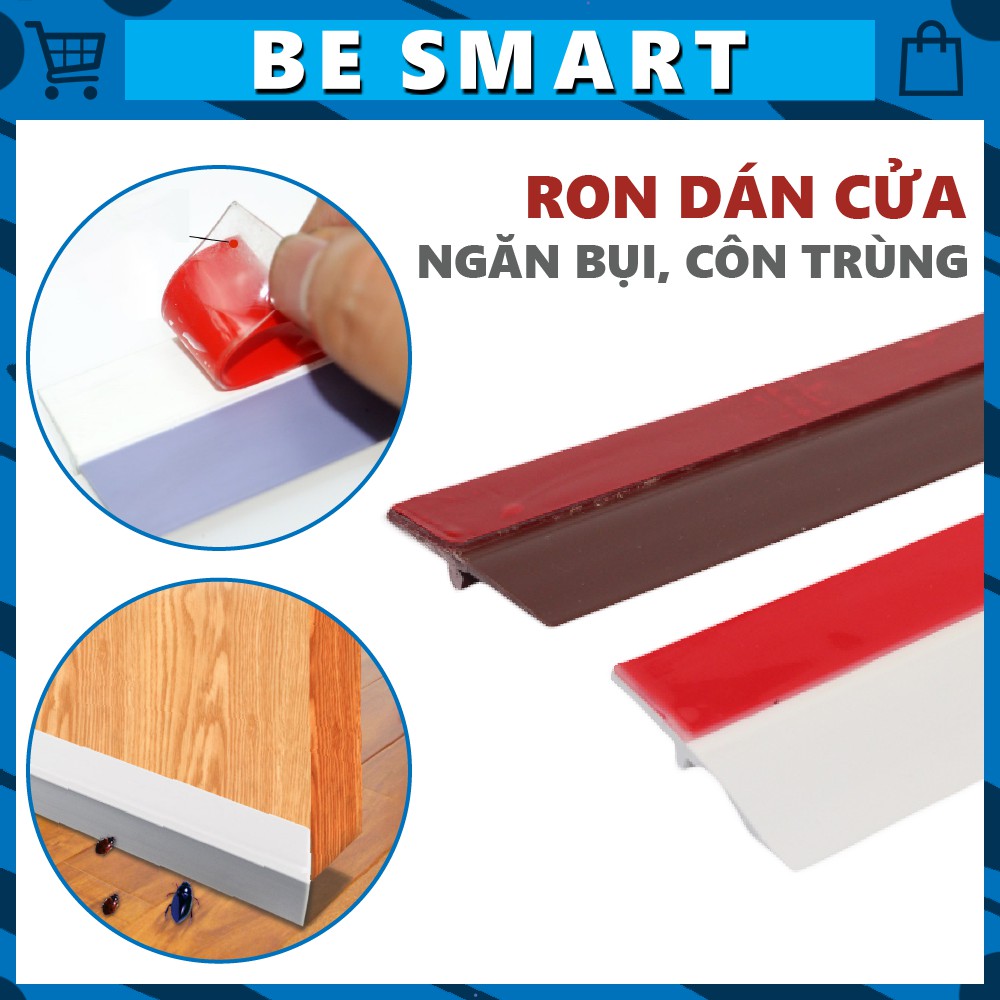 Thanh Ron Chắn Chặn Cửa 1 Mét, Dán Chân Cửa, Miếng Chặn Cửa Chống Gió Lùa Cách Âm Giữ Nhiệt Điều Hòa