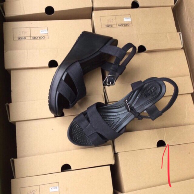 Giày sandal cá sấu, hàng xuất xịn