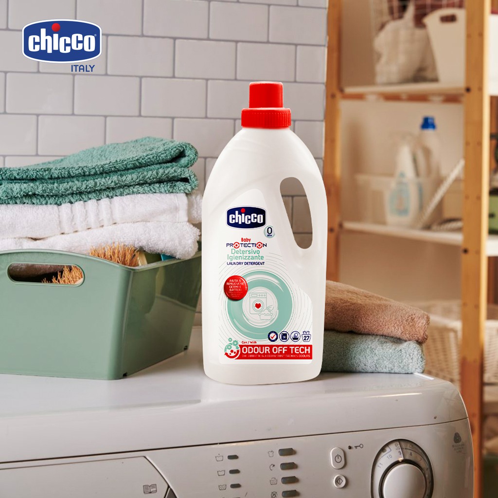 (GIẢM 50%)[Mã BMLTB35 giảm đến 35K đơn 99K] Nước giặt Chicco 0M+ kháng khuẩn 1500ml