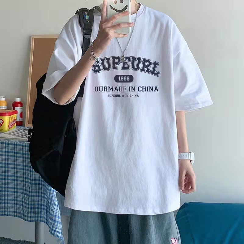 Áo Thun Ngắn Tay Form Rộng Phong Cách Hàn Quốc Dành Cho Cả Nam Và Nữ áo thun thể thao nam fashion bigsize T shirt
