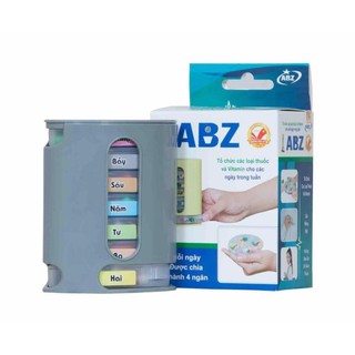 Hộp chia thuốc 7 ngày ABZ Cao cấp