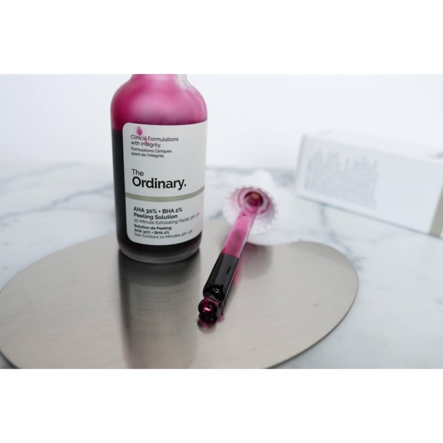 Peel da hoá học The Ordinary AHA 30% + BHA 2% peeling solution