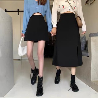 Chân Váy A Dài Xẻ Cá Tính 302
