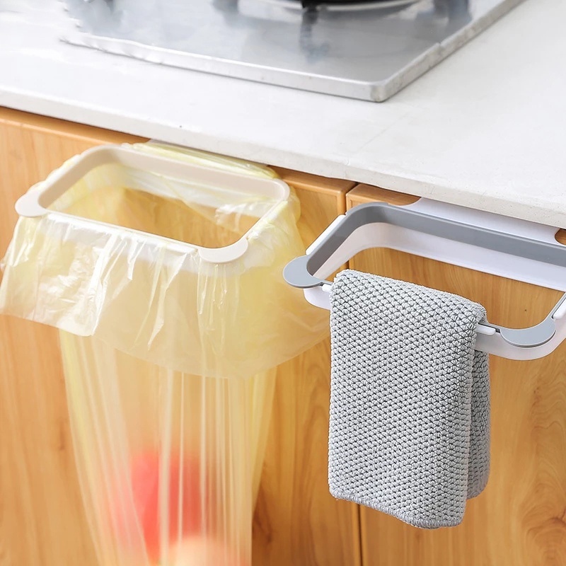 Giá Đỡ Treo Túi Rác Hình Tai Gấu Trúc Dễ Thương Tiện Dụng Cho Phòng Tắm/Nhà Bếp