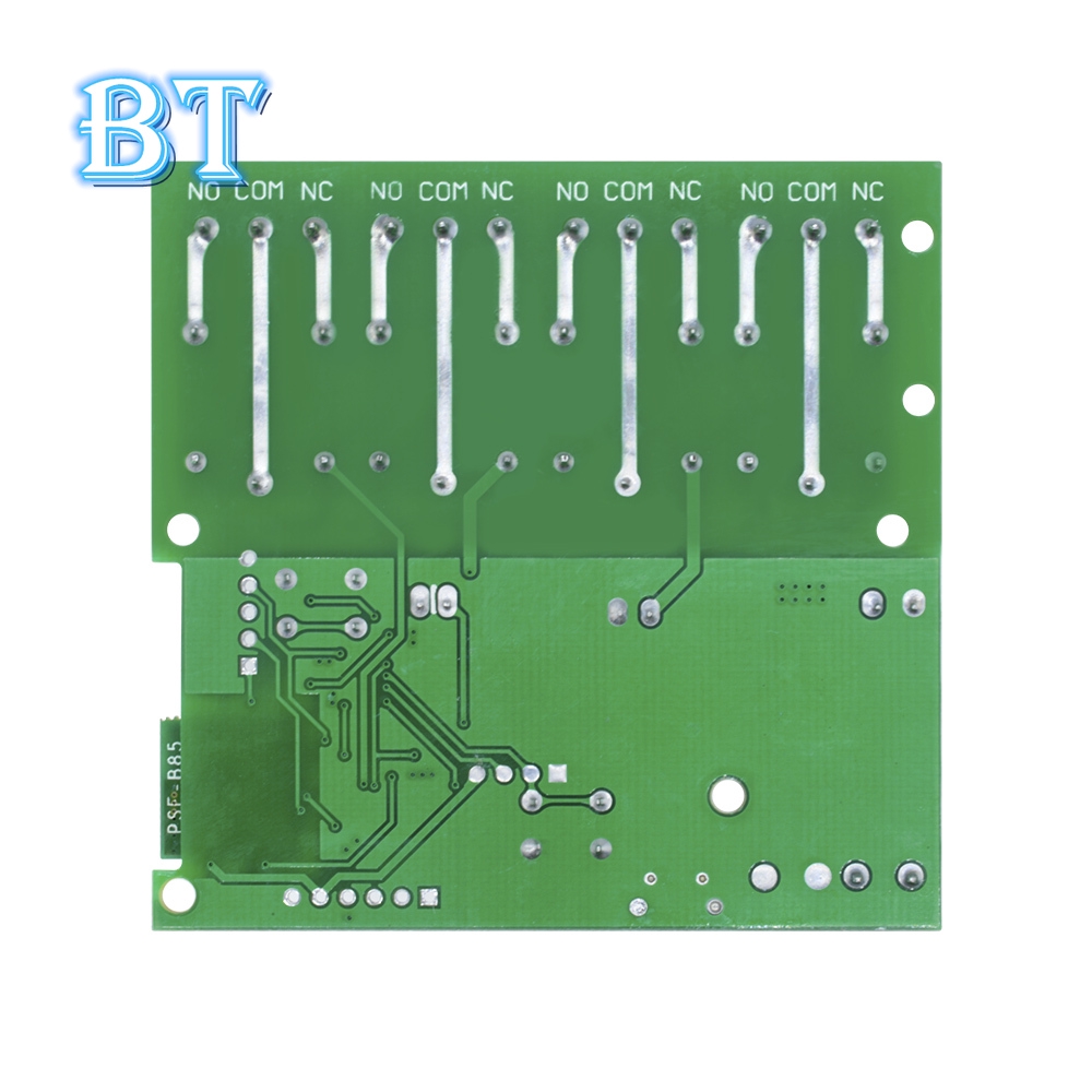 Mô Đun Rơ Le 10A DC 5V 4CH 4 Kênh Điều Khiển Từ Xa Bằng Ứng Dụng Điện Thoại Android IOS