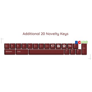 Bàn phím - Keyboard Akko 3087 v2 DS Matcha Red Bean
