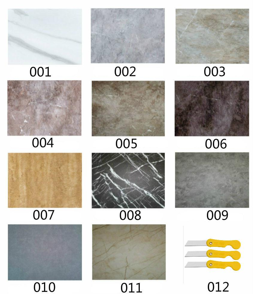 Bộ 5 Miếng Dán Tường 3d Chất Lượng Cao Kích Thước 30x30cm