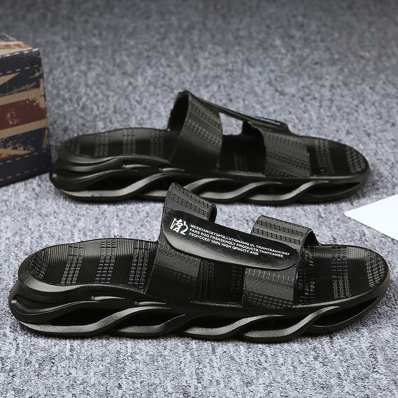 Dép Sandal Đế Phẳng Chống Trượt Thời Trang Bốn Mùa Chất Lượng Cao Có Size 39-46 Dành Cho Nam Và Nữ 2022