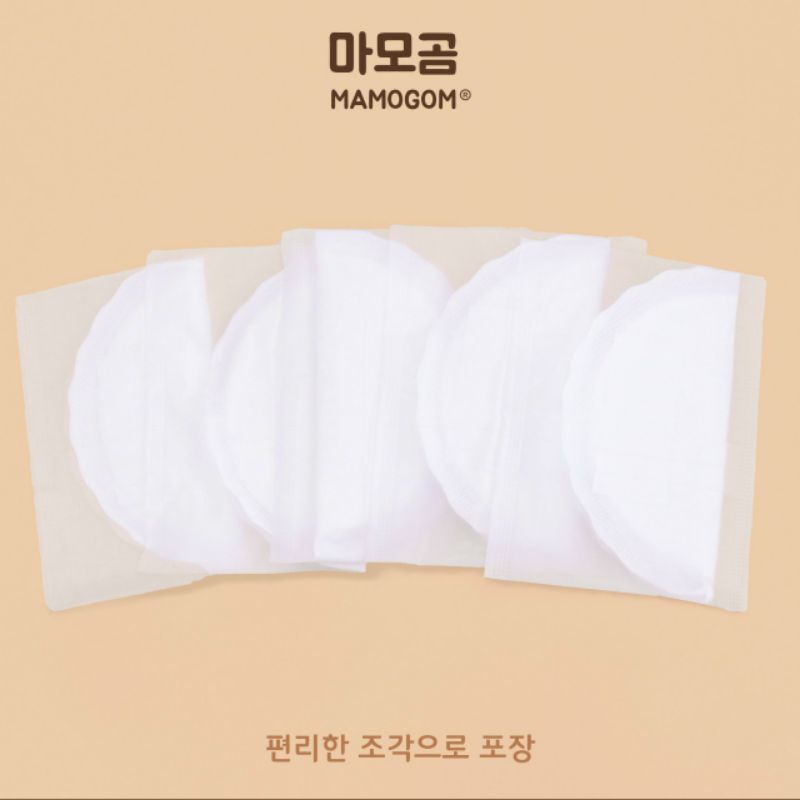 Bịch 100 Lót thấm sữa Hàn Quốc Mamogom, miếng lót êm thấm cho mẹ mới sinh