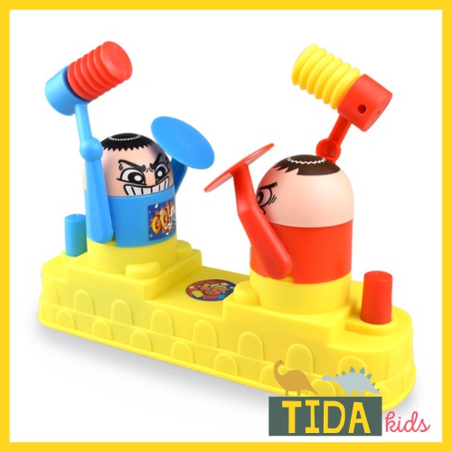 Đồ Chơi Đối Kháng ⚡ CỠ LỚN ⚡ 2 Người Cầm Búa Cầm Khiên Battle Game Mini Giá Tốt, Đồ Chơi Giải Trí TiDa Kids Shop