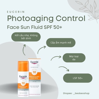 Kem chống nắng Eucerin Pigment Control Sun Fluid LSF 50+