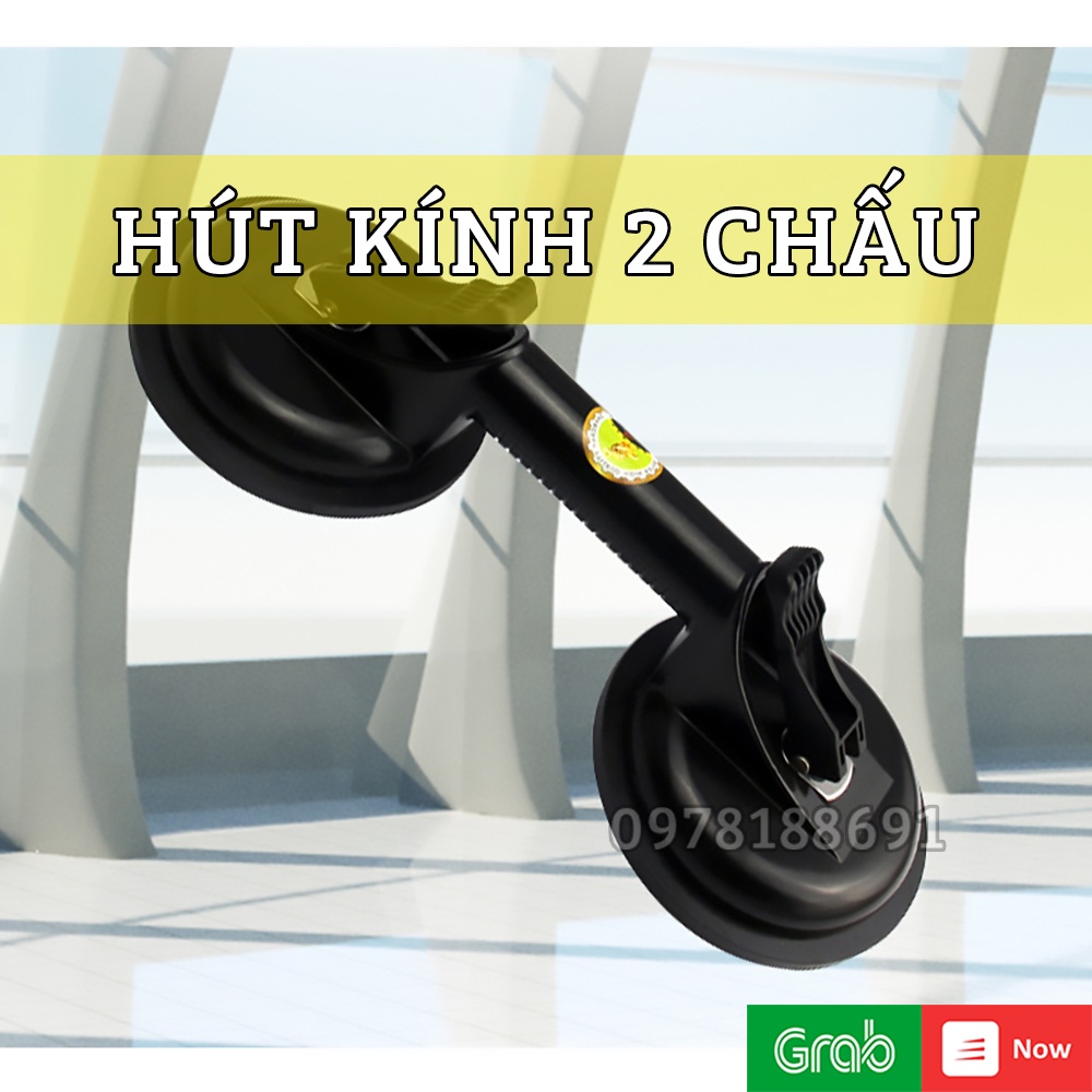 Hút Gạch, Hút Kính 2 Chấu Cầm Tay – Hít Gạch, Hít Kính Chân Không