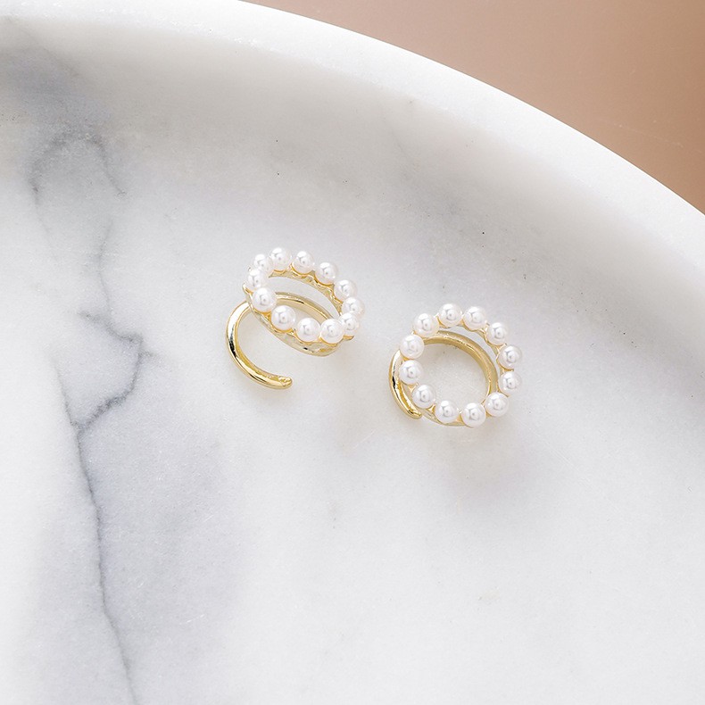 Khuyên tai kẹp vành một bên không bấm lỗ K164 (1 chiếc)