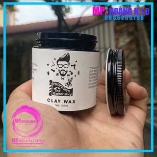 Sáp Vuốt Tóc Tạo Kiểu Tóc  Clay Wax  Professio The Barber Siêu Cứng
