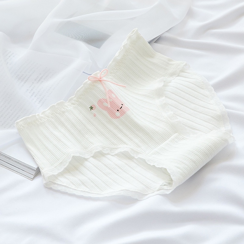 Quần Lót Nữ Cotton Dâu Tây Ngang Eo  Hàng Loại Đẹp.
