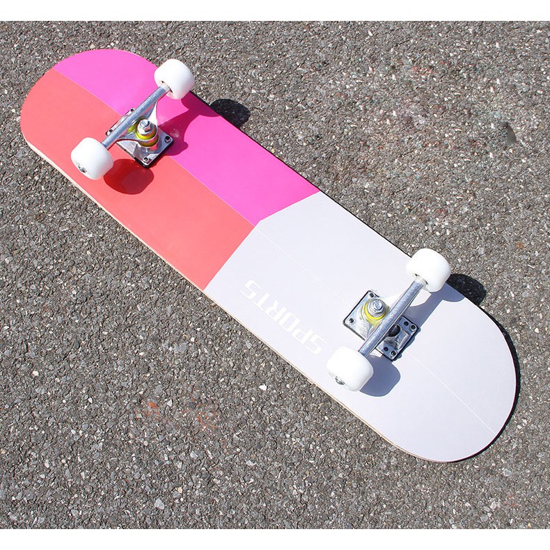 Ván trượt skateboard thể thao chất liệu gỗ phong ép cao cấp 7 lớp mặt nhám