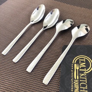 Combo 4 thìa cafe ngắn thương hiệu FORINOX Kato inox nguyên chất 18/10 sus304 cao cấp