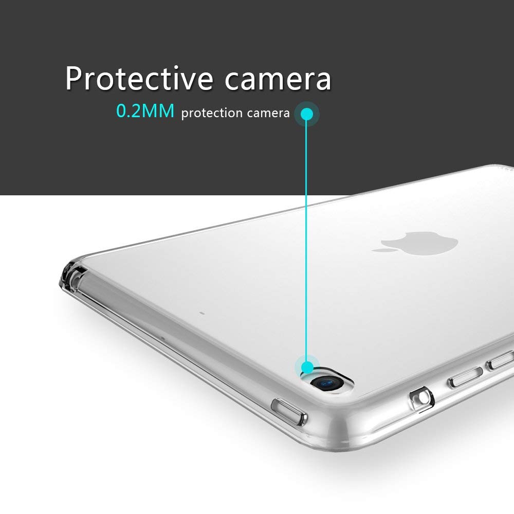 Ốp bảo vệ bằng silicon trong suốt cho iPad Mini 1/2/3/4 Air1 Air 2 iPad 2017/2018 10.5 inch | BigBuy360 - bigbuy360.vn