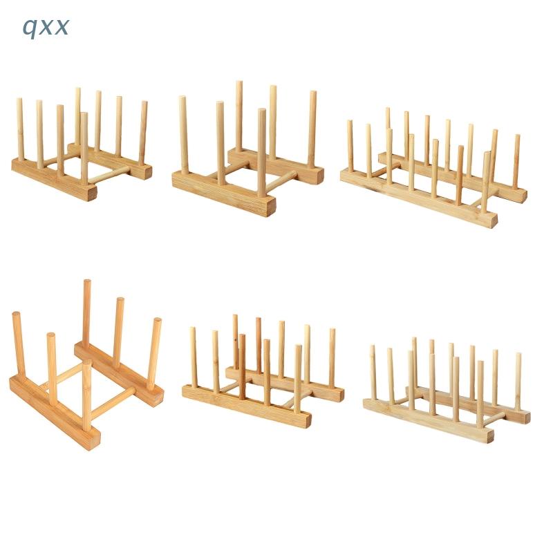 Giá Đỡ Hong Khô Ly Uống Nước Bằng Gỗ Tre Cho Nhà Bếp