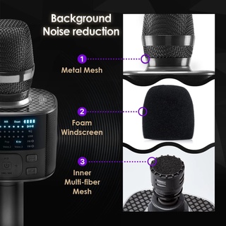 Micro Karaoke kèm loa Bluetooth Miracle M100 nhập khẩu Hàn Quốc