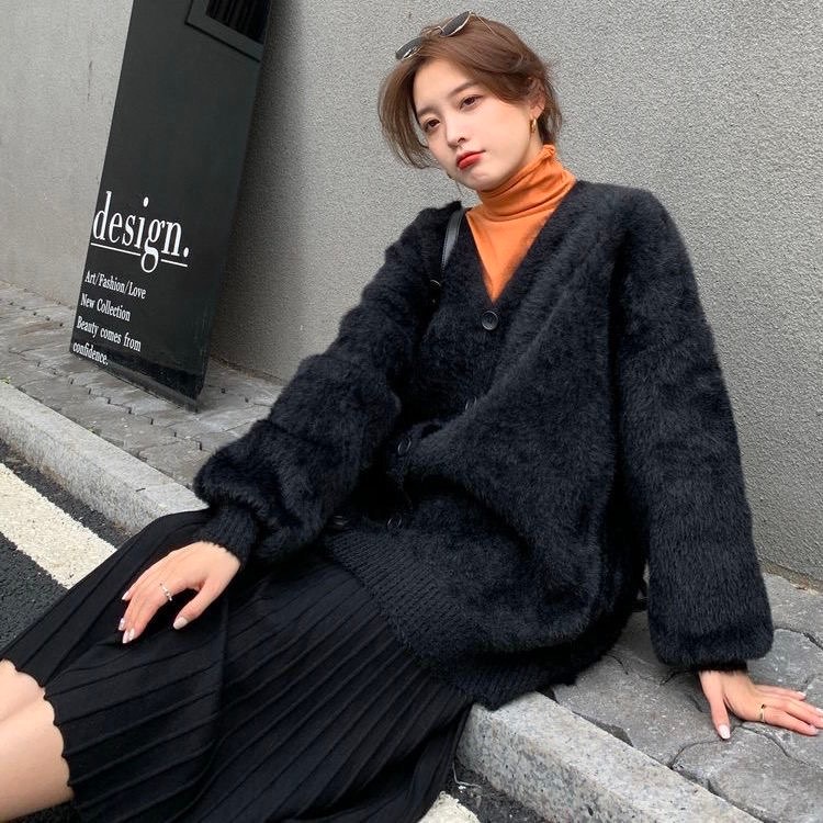 A538 ÁO KHOÁC LEN CARDIGAN LÔNG DÁNG OVERSIZE SIÊU ĐẸP