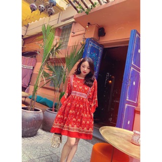 Đầm babydoll vintage