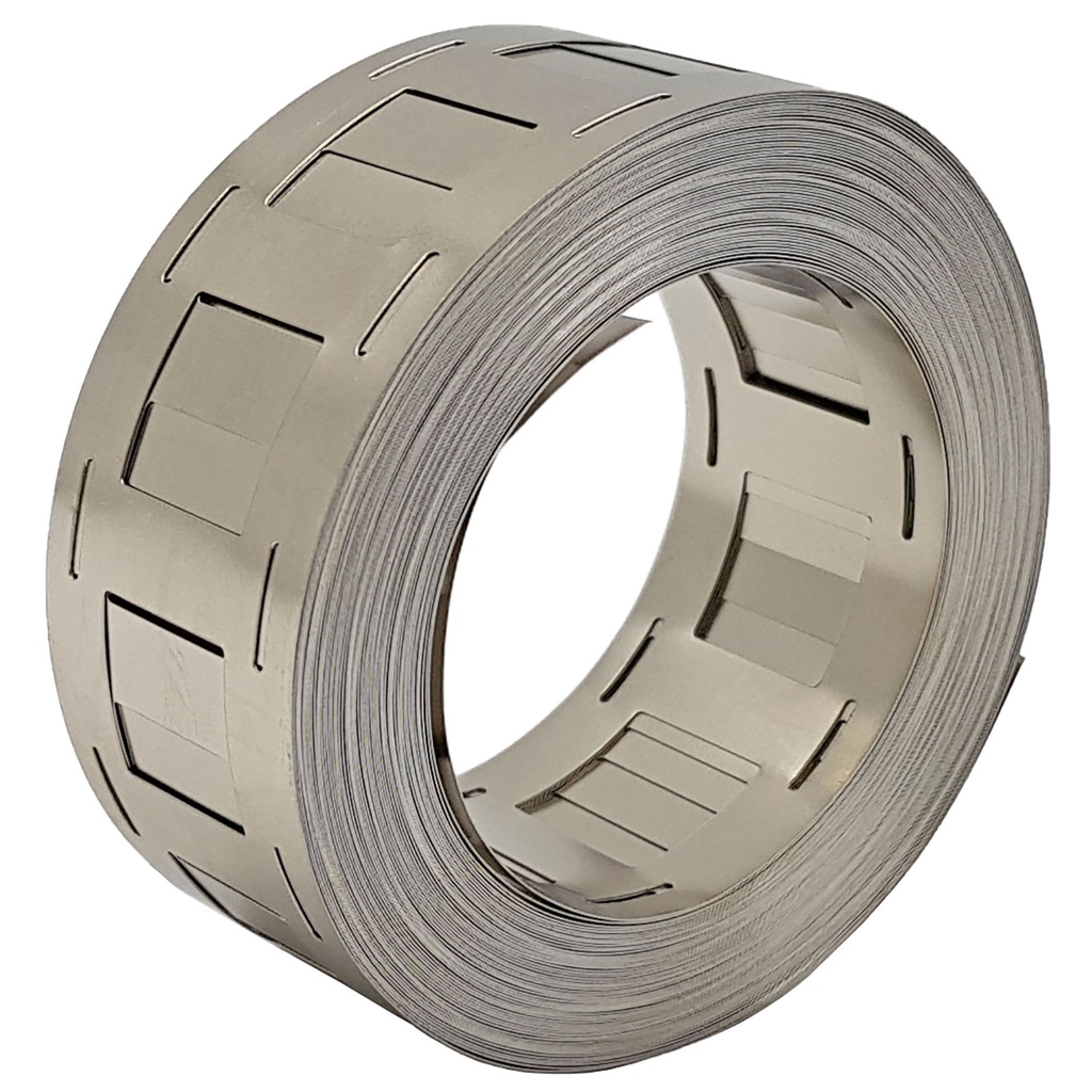 Cuộn 10 mét kẽm hàn cell pin đôi 0.15 x 27mm