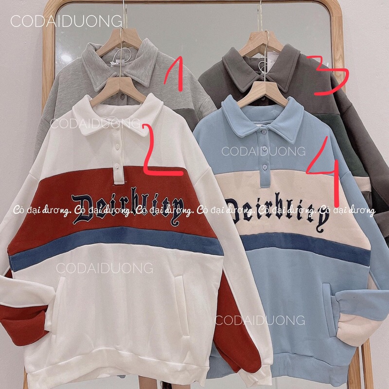 áo nỉ polo Deirblitp