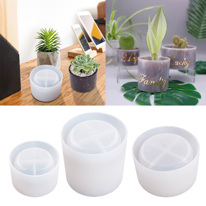 Khuôn Silicon Làm Chậu Hoa / Cây Cảnh Giá Đỡ