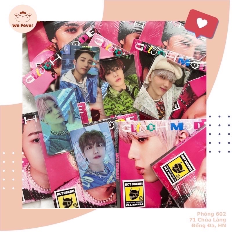 Tranh sưu tầm, bộ đồ chơi thẻ bo góc Glitch Mode | Digipack | của NCT DREAM | Hàng chính hãng [được chọn bìa]