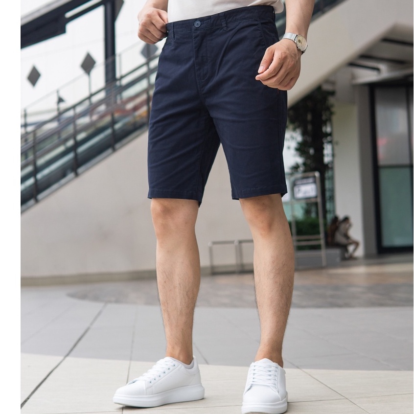 Quần Short Nam Kaki URANO Chất Vải Mềm Mịn, quần đùi nam 6 màu trẻ trung lịch lãm