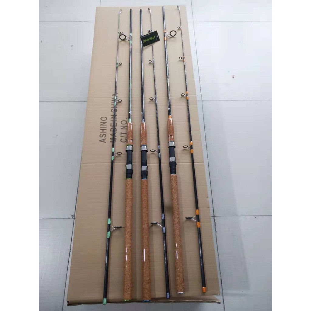 Cần Câu Ashino Black Max - Cần Câu Cá Cán gỗ Carbon