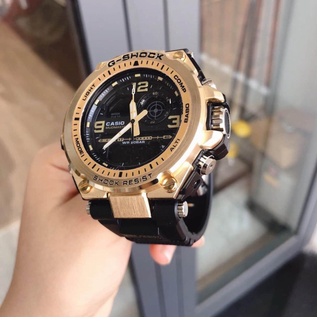 [HOT 2021] Đồng hồ thể thao nam G-SHOCK  MTG1000 Original Kim-điện tử Chống nước 5ATM Viền Thép không gỉ-FULL HỘP THIẾC