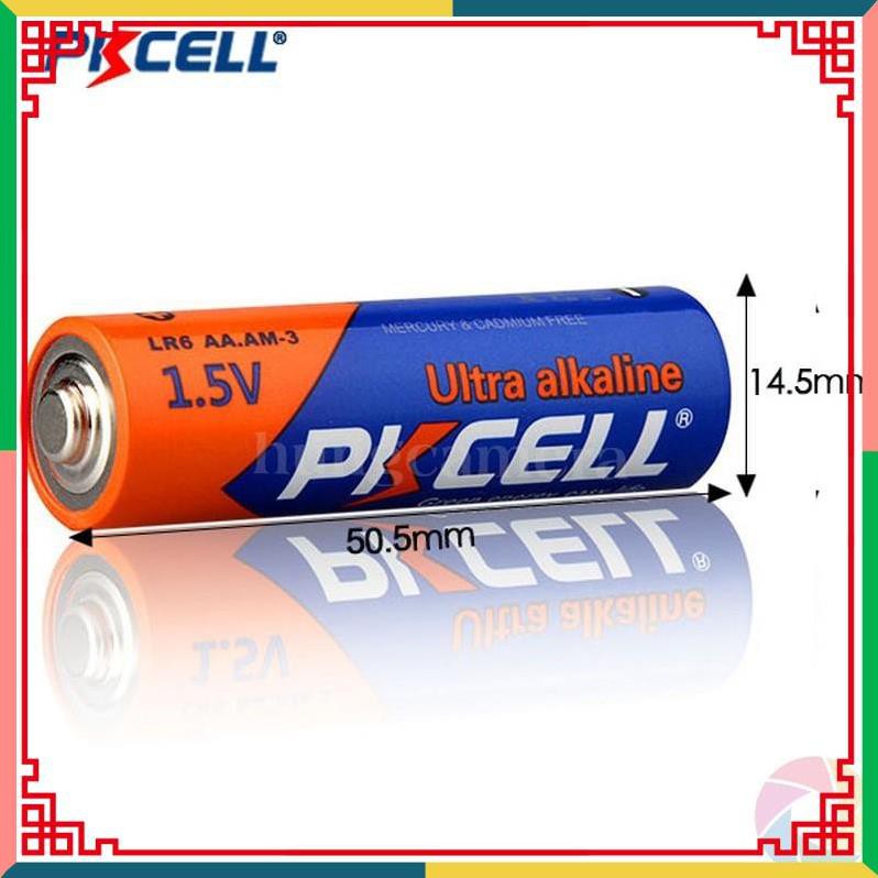 ( CC2016 ) [Mã ELCANOV hoàn 8% đơn 500k] Pin AA/AAA Ultra Alkaline dung lượng cao, chính hãng PKCELL
