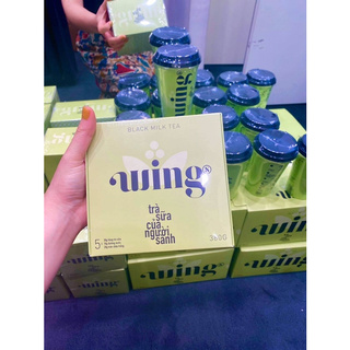 Trà Sữa Wings set 5 ( ComBo thêm Trân Châu đường đen 350g(pha dc 10 cốc))
