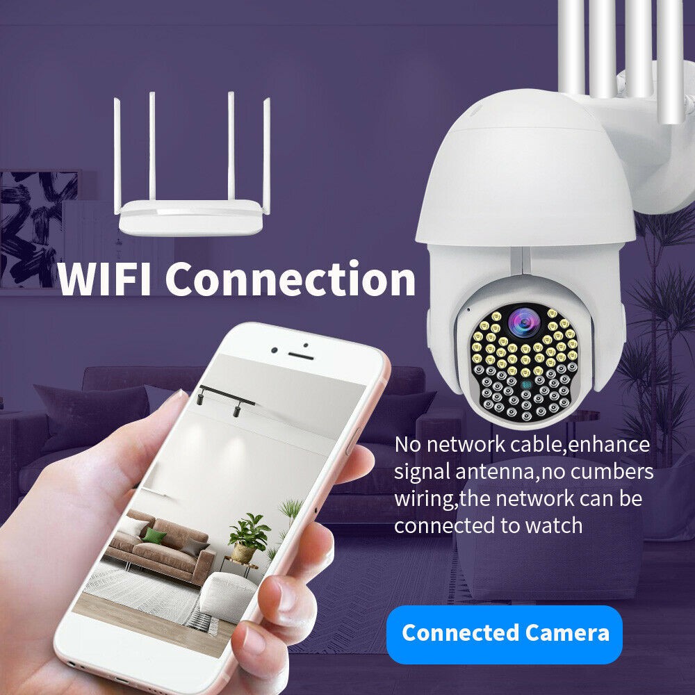 Camera An Ninh Ngoài Trời Chống Nước 1080p Kết Nối Wifi