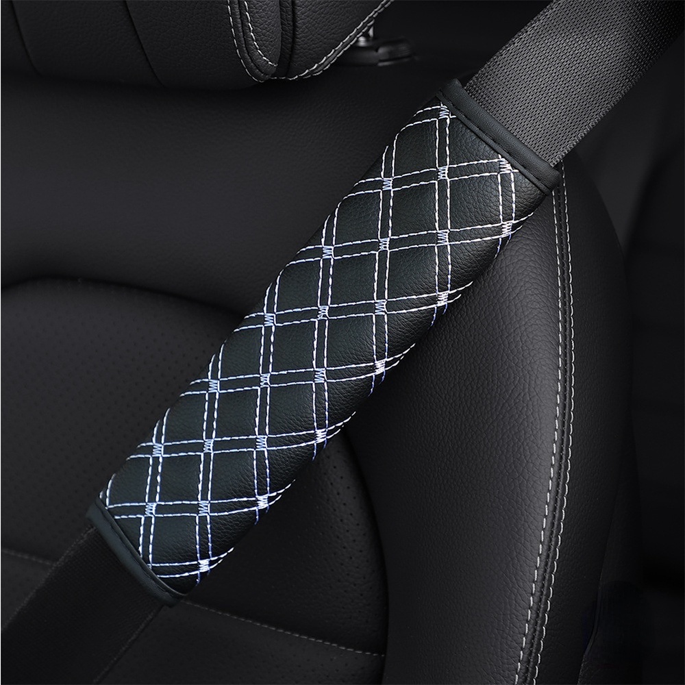 Bộ 2 Miếng Đệm Vai Gắn Ghế Ngồi Xe Hơi Bảo Vệ An Toàn Tiện Dụng