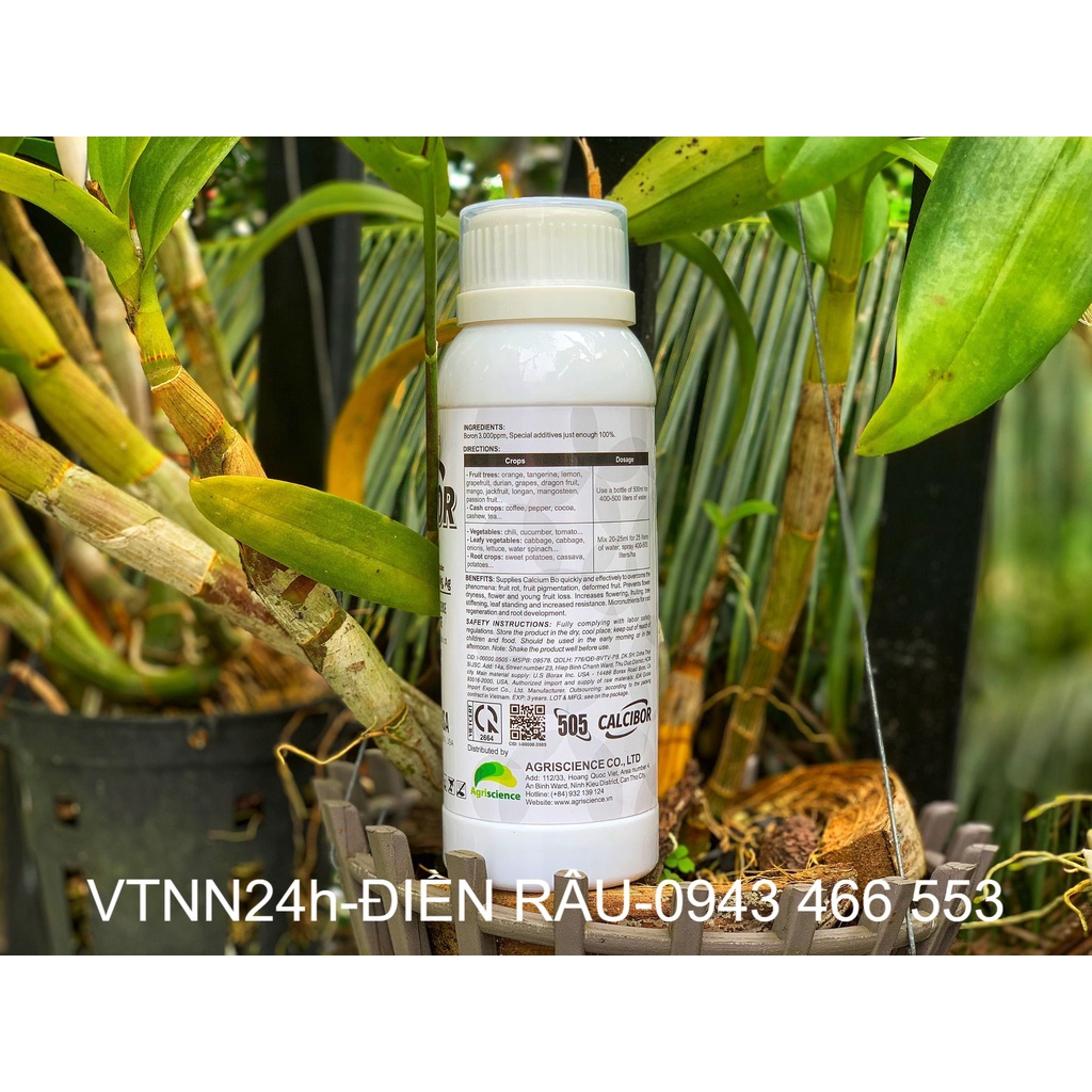 Sản Phẩm Phân Bón Canxi Bo Mỹ nhập khẩu- Điền Râu VTNN24h