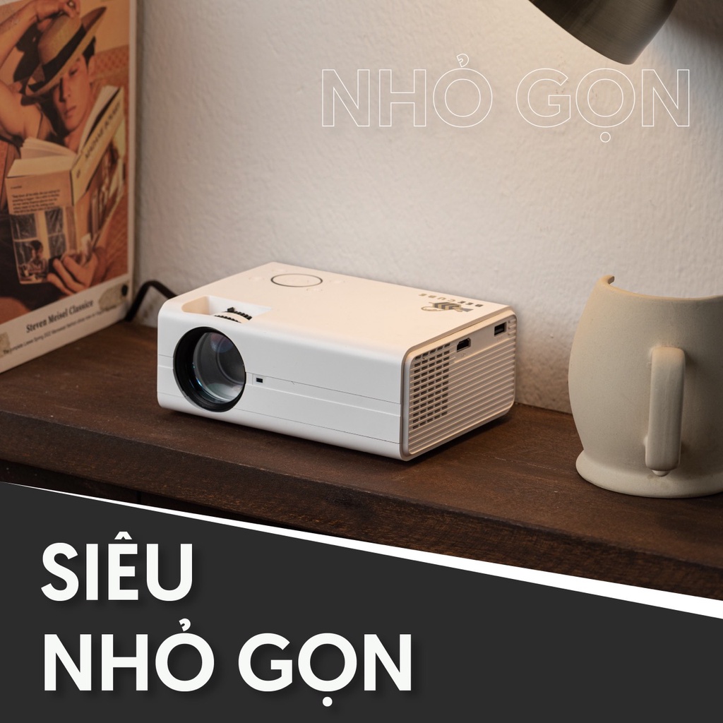 [Mã BMBAU300 giảm 7% đơn 499K] Máy Chiếu Phim Mini Beecube X1 Độ Phân Giải HD- Bảo Hành Chính Hãng 12 Tháng