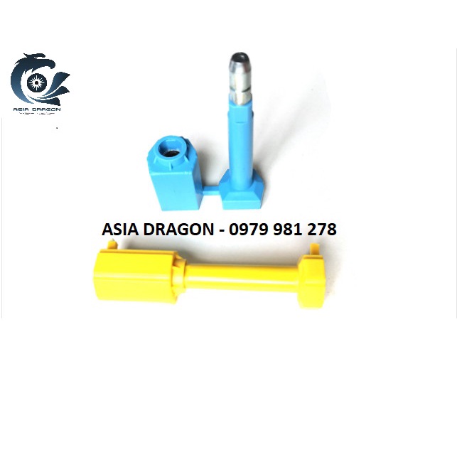 Seal chì cối / seal container tạm / seal xe tải tạm 10 cái in sẵn số seri