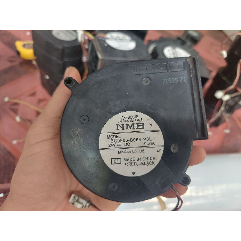 Quạt sên NMB 24v 0.43A-1.114A