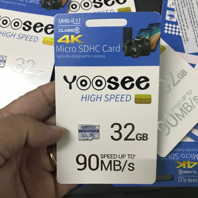 THẺ NHỚ 32GB YOOSEE CHO CAMERA & ĐT