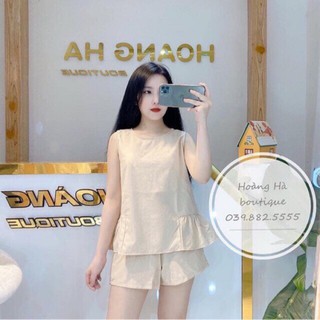 bộ đũi nữ sát nách quần đùi