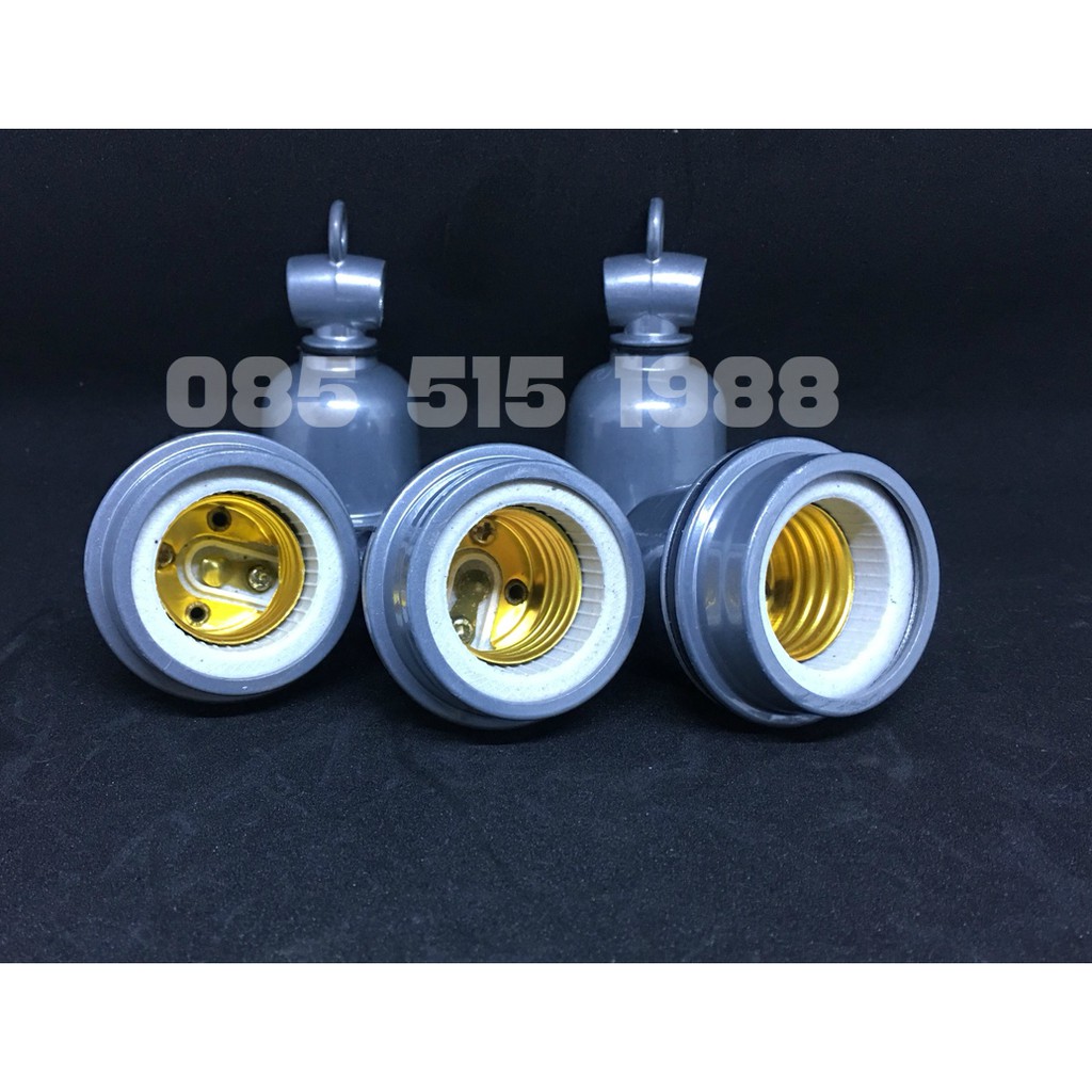 Bộ 5 Đui Đèn Sứ E27.