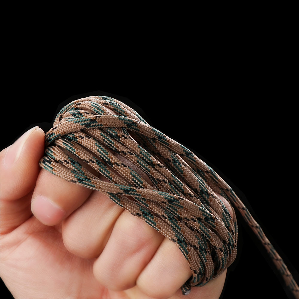 1 cuộn dây thừng 5m đường kính 4mm dùng cho cắm trại/ đi bộ ngoài trời